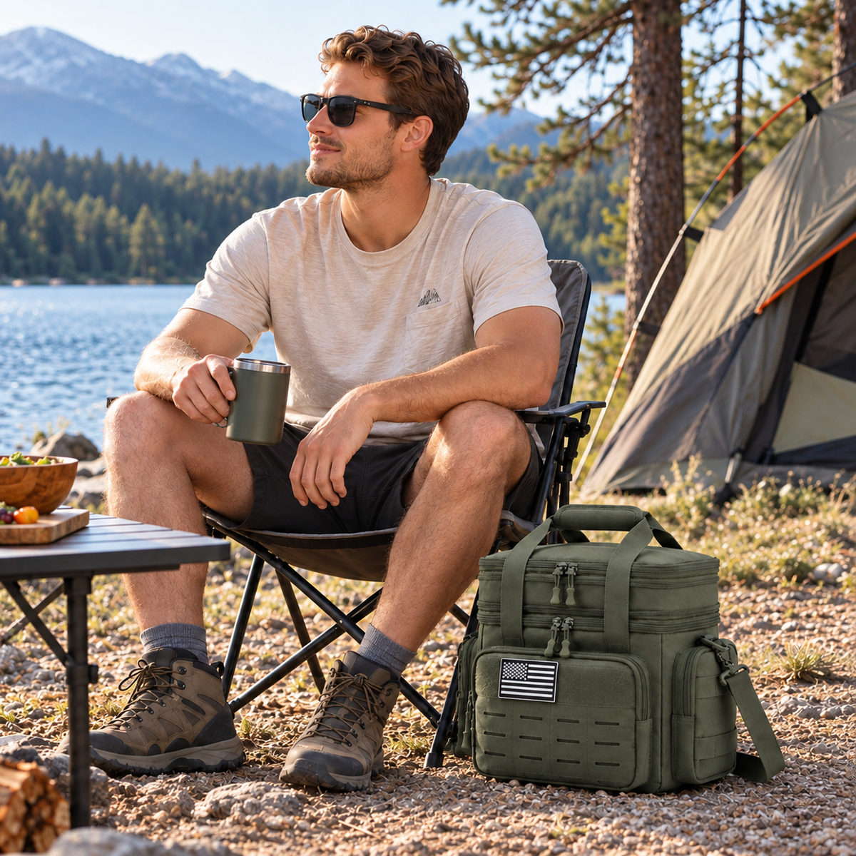 Thrives Outdoor | TactivaCool Tactical Insulated Cooler Bag
