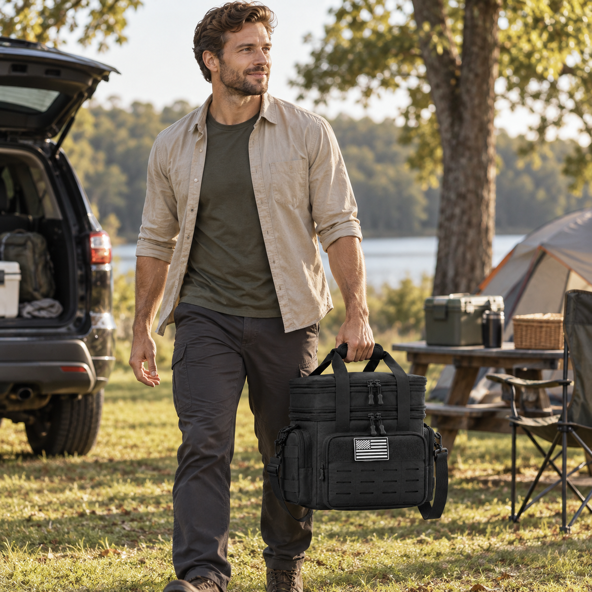 Thrives Outdoor | TactivaCool Tactical Insulated Cooler Bag