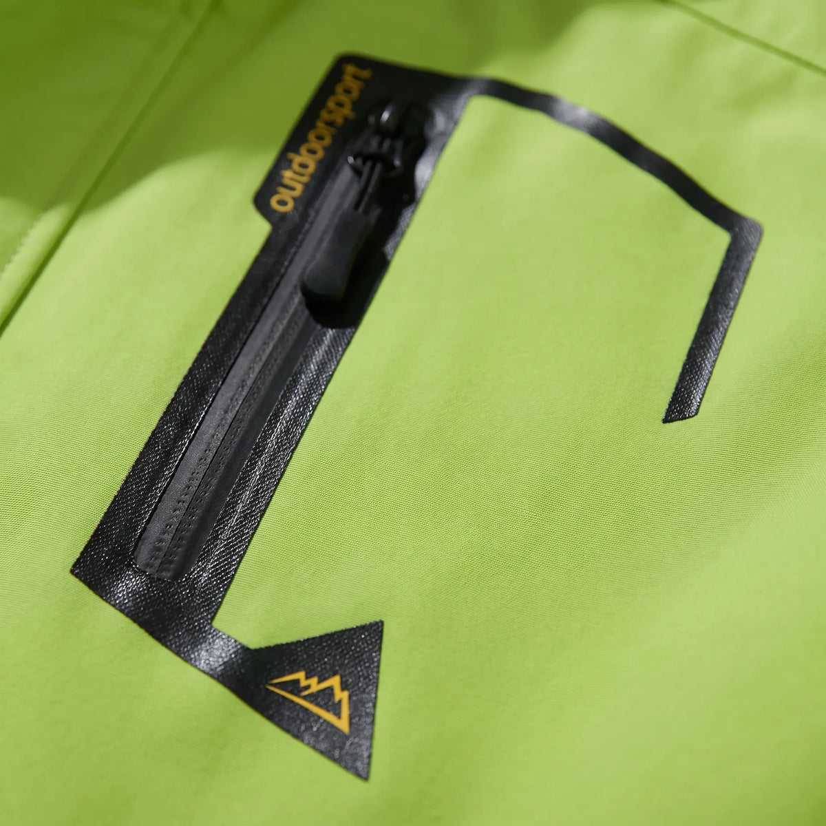 Lightweight windbreaker with water-repellent shell and adjustable hood
