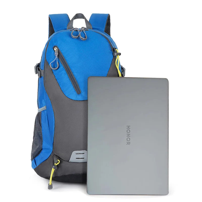 40-litre outdoor backpack water-resistant padded shoulder straps