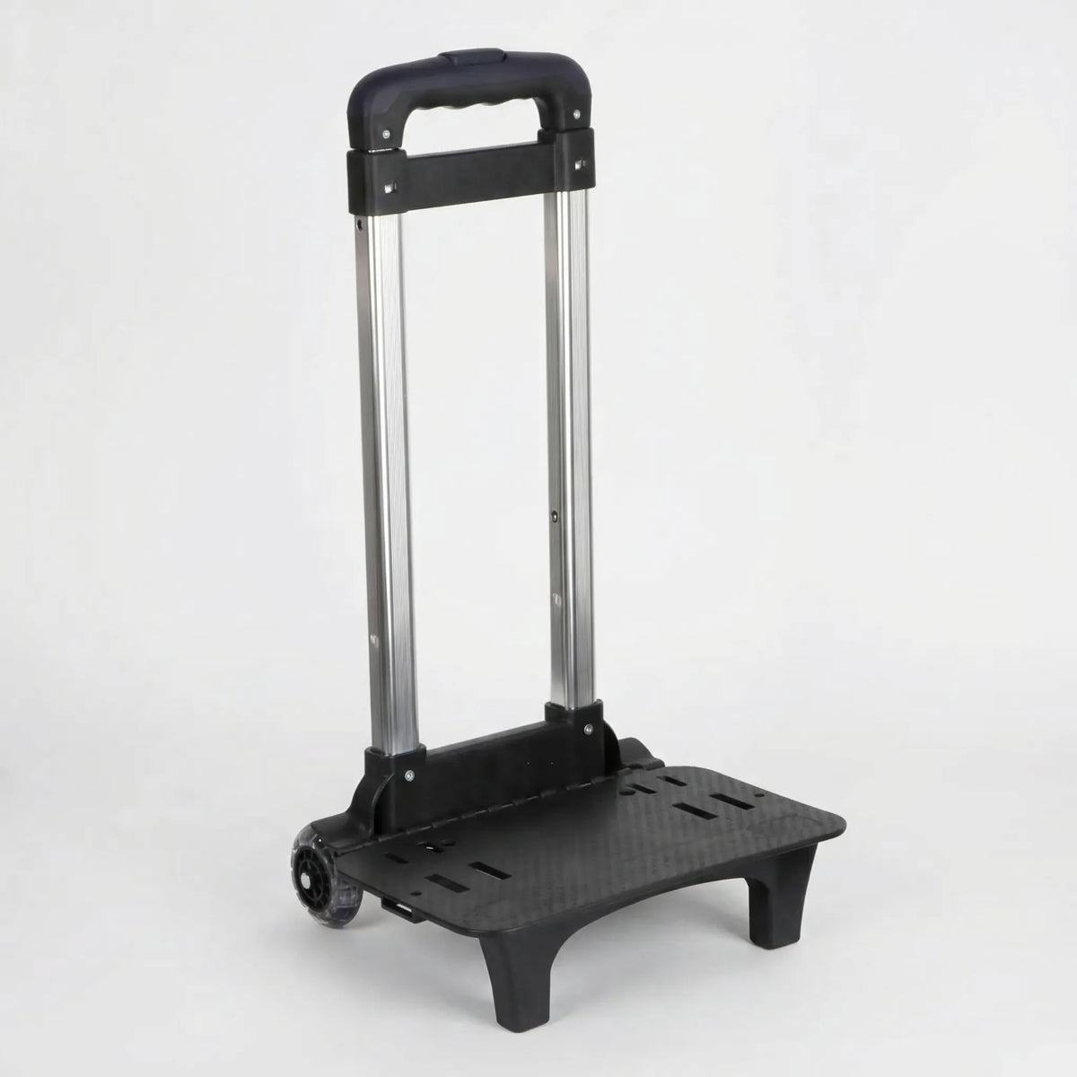Kids collapsible backpack trolley with telescopic handle and wheels