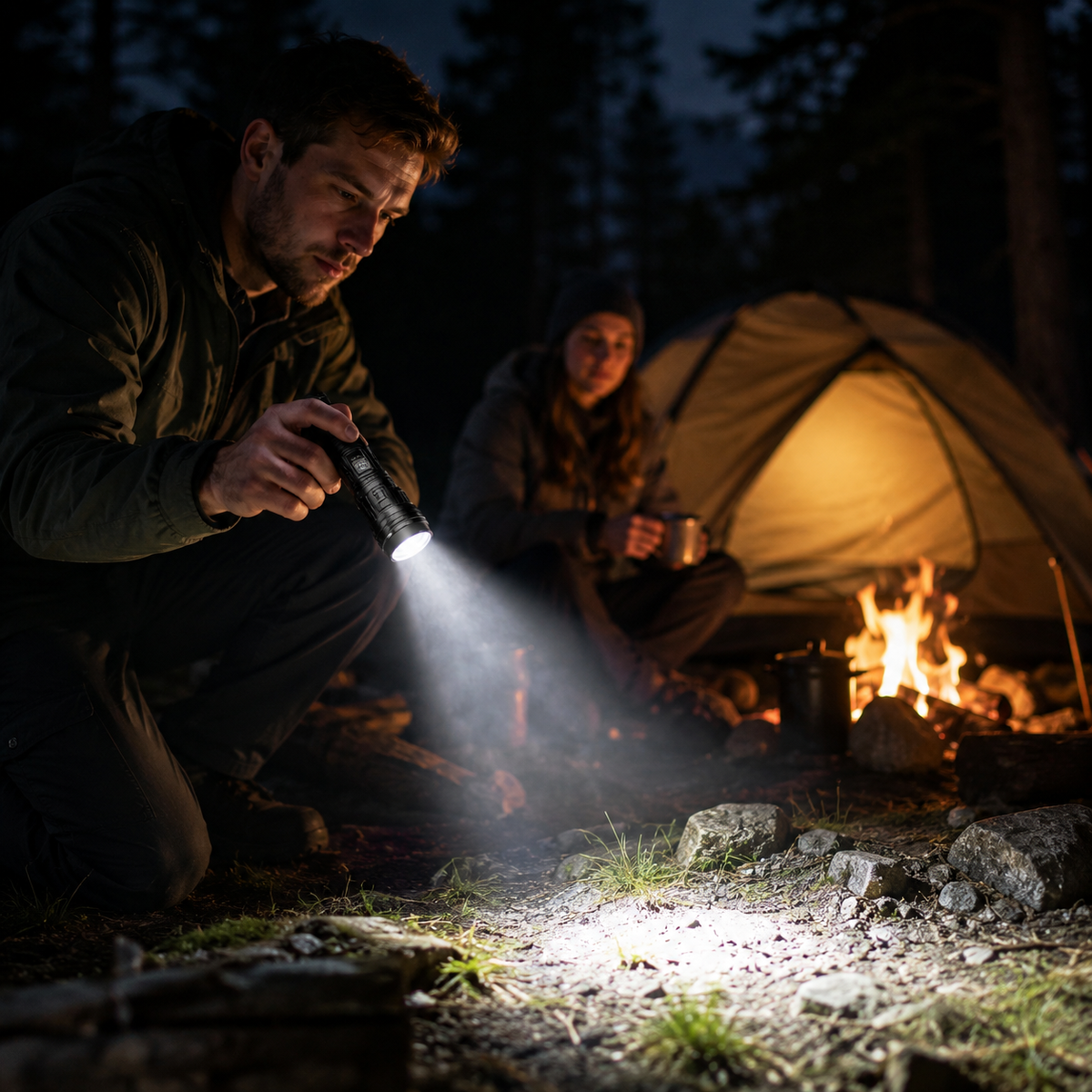 Thrives Outdoor | Vantorix High Power Rechargeable Torch