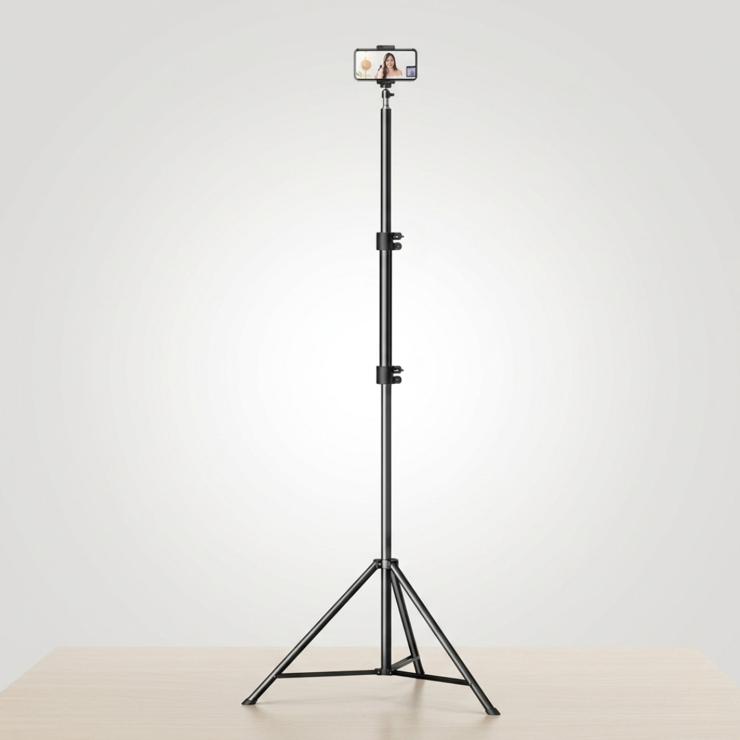 Thrives Outdoor | LuminaraStand Adjustable Height LED Ring Tripod
