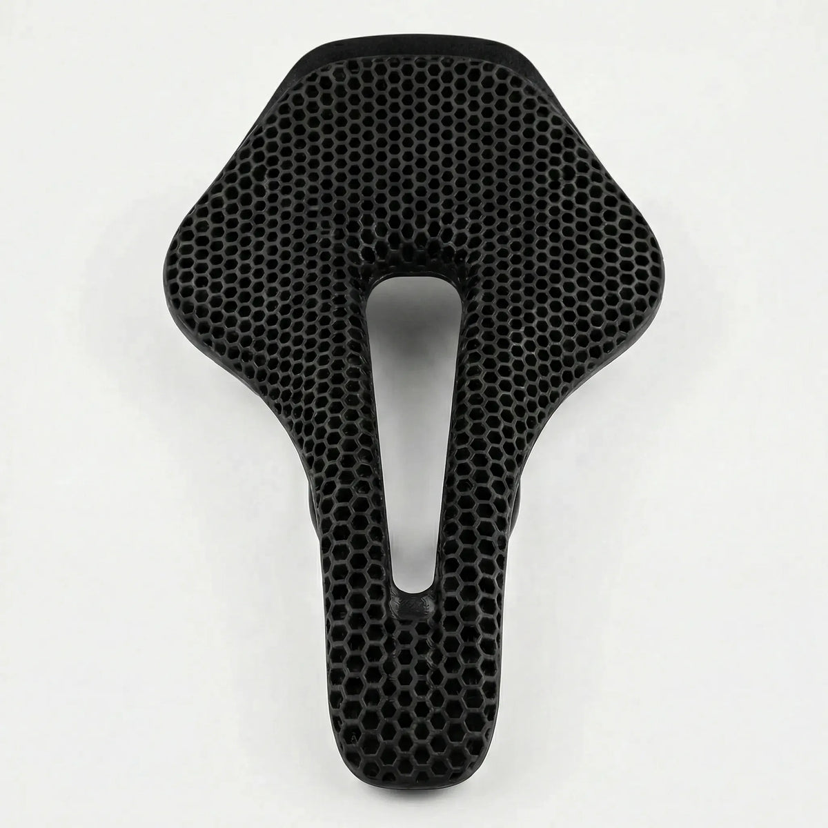 Ultralight 3D-printed bike saddle with hollow honeycomb structure
