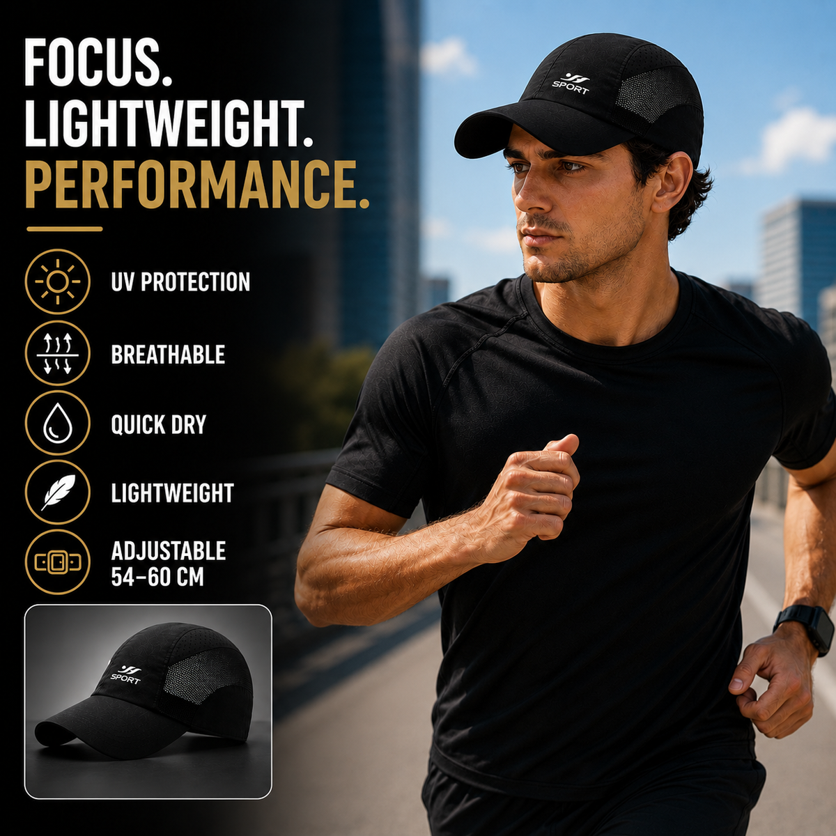 Thrives Outdoor | Venlux UV Protection Breathable Baseball Cap