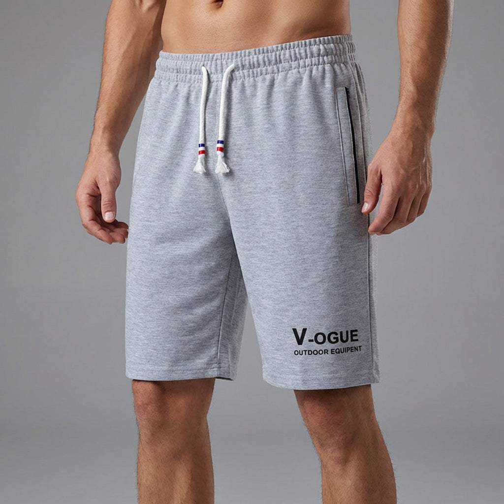 Lightweight quick-dry five-point shorts with moisture-wicking technology