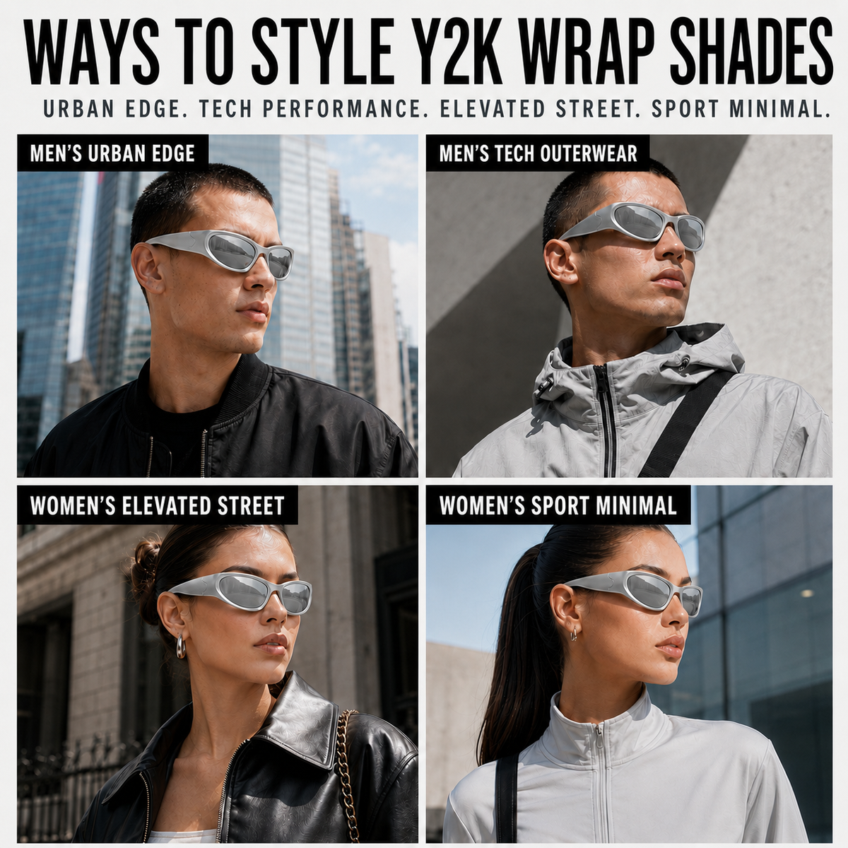 Thrives Outdoor | Vextron Wraparound UV400 Sport Sunglasses