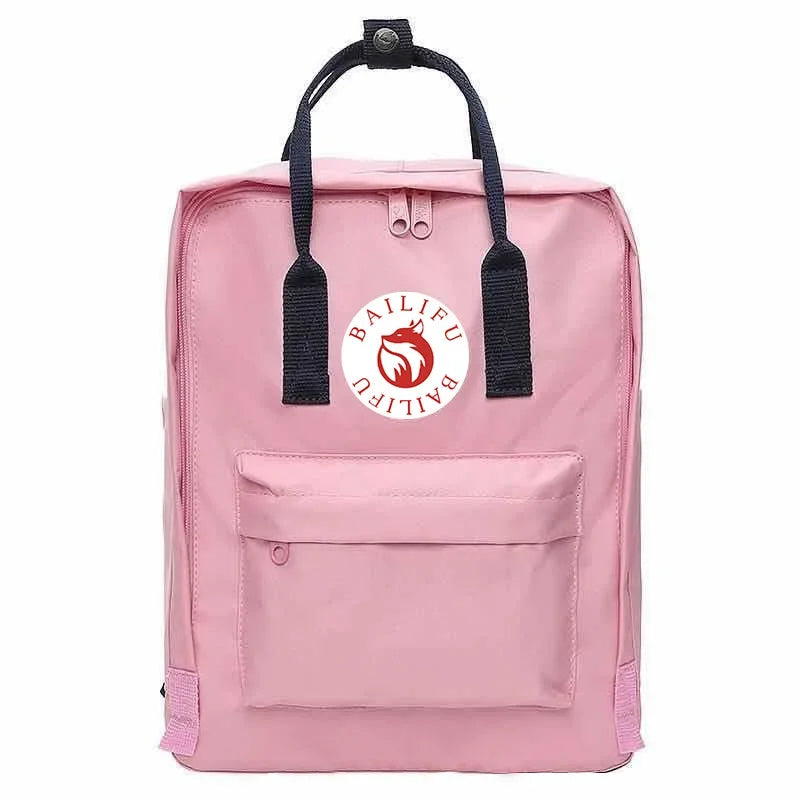 Compact waterproof backpack with ergonomic back and laptop pocket