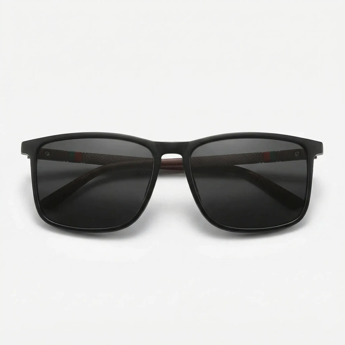 Polarised rectangle sunglasses with UV400 protection for driving and fishing