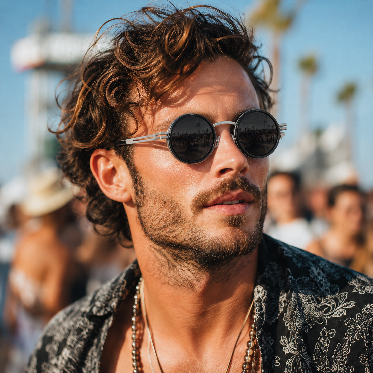 Thrives Outdoor | Vortexyn Round Punk Steampunk Dimming Sunglasses