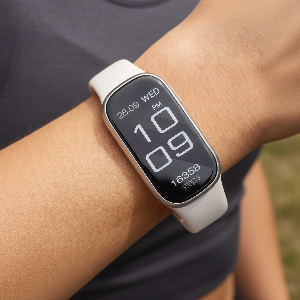 Waterproof fitness smartwatch with long battery life