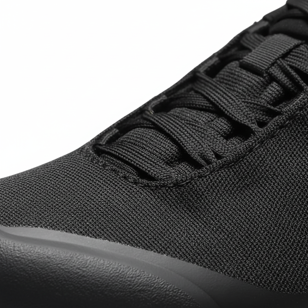 Waterproof trail shoes with durable rubber outsole and EVA cushioning