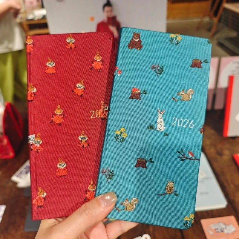 A5 student planner with wildlife motifs and habit tracker