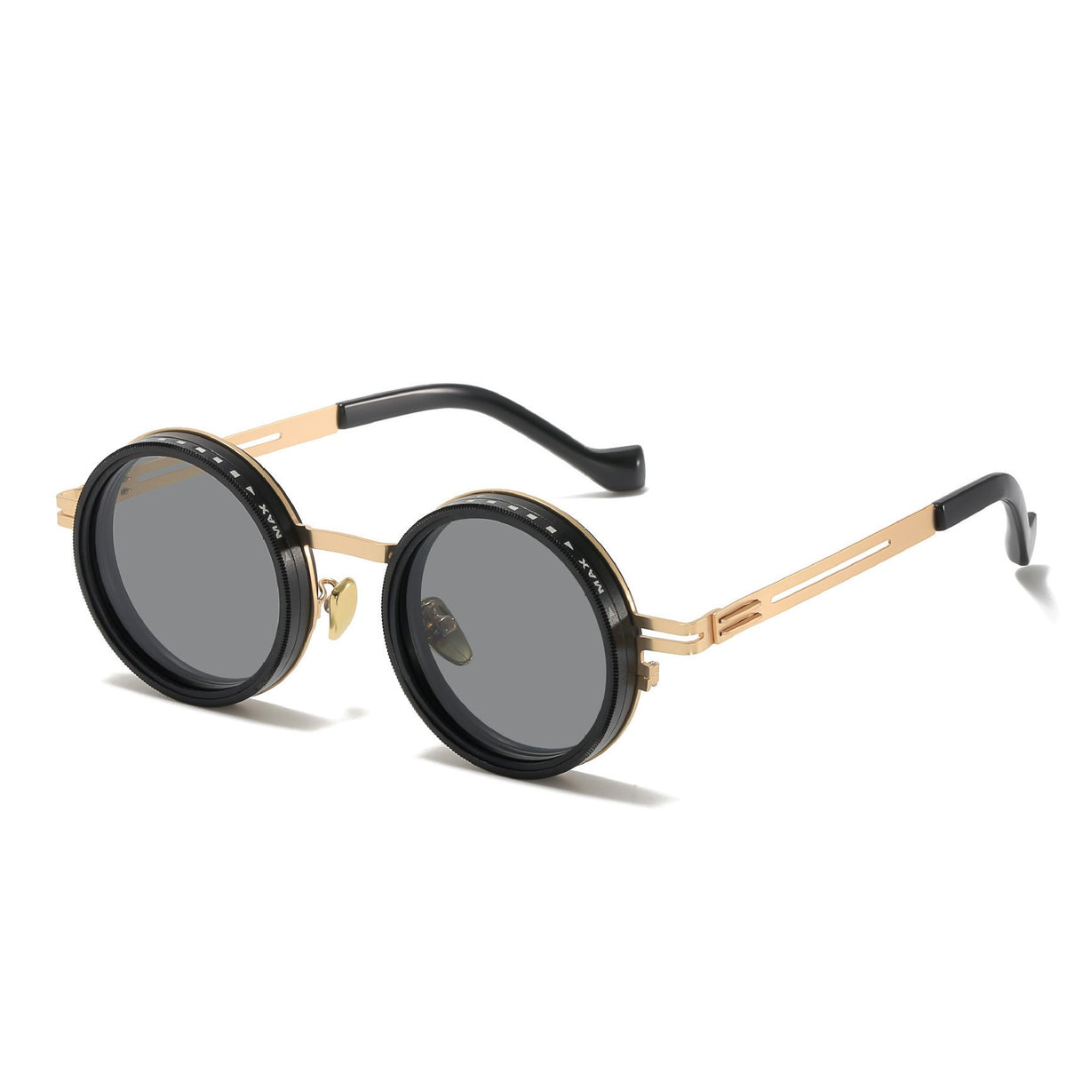 Thrives Outdoor | Vortexyn Round Punk Steampunk Dimming Sunglasses