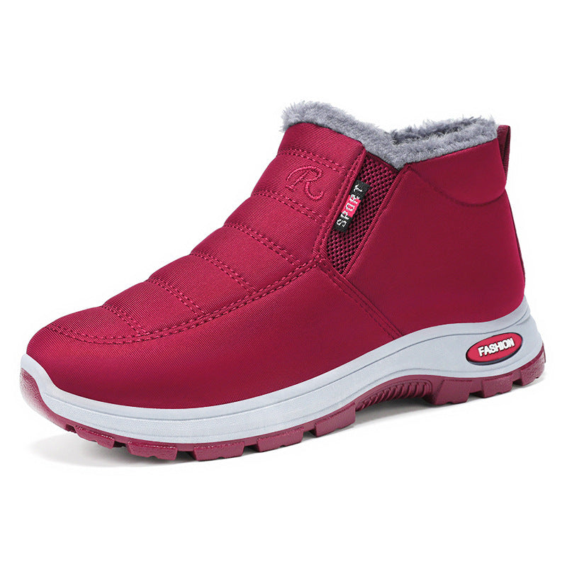 Women's Winter Slip-On Sneakers | Warm Lining & Non-Slip Sole | Large Sizes