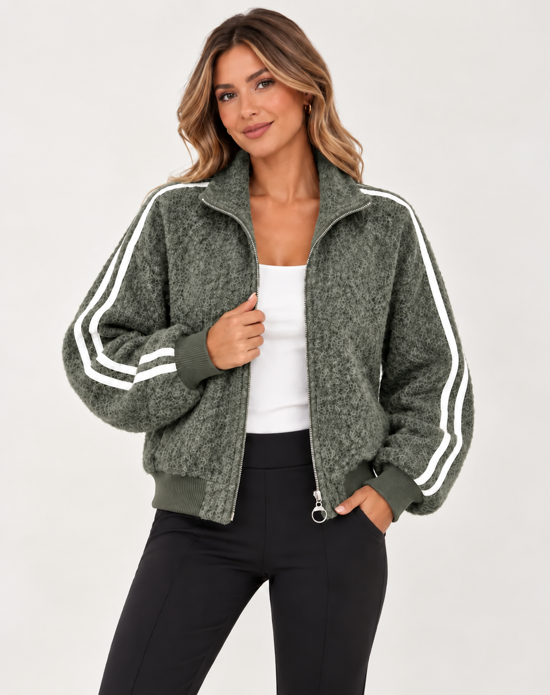 Anne Vest with Zip