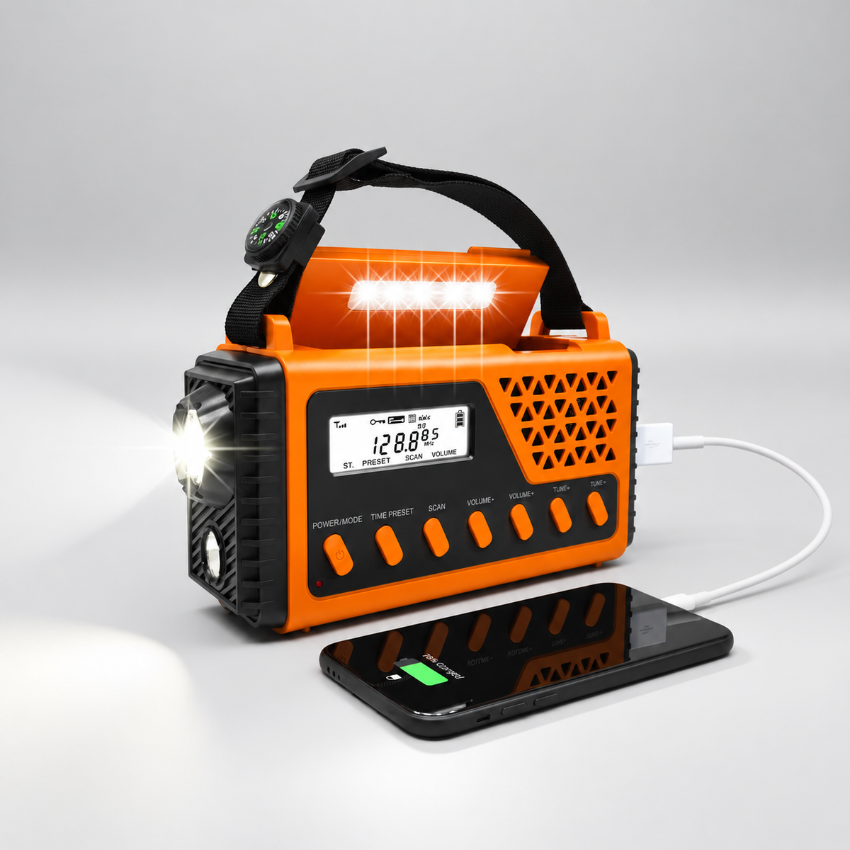 Thrives Outdoor | Crankoni Hand Crank Emergency Radio