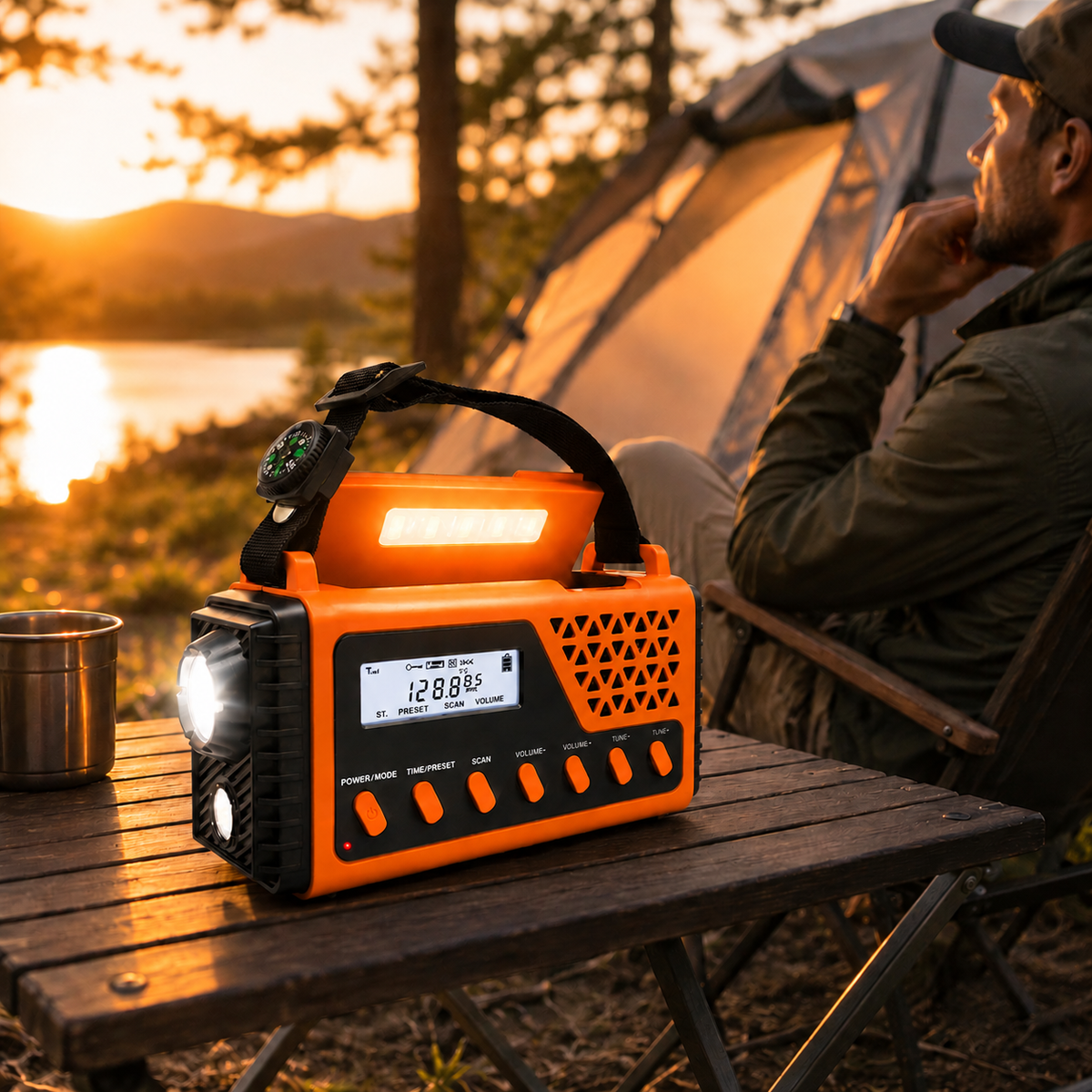 Thrives Outdoor | Crankoni Hand Crank Emergency Radio