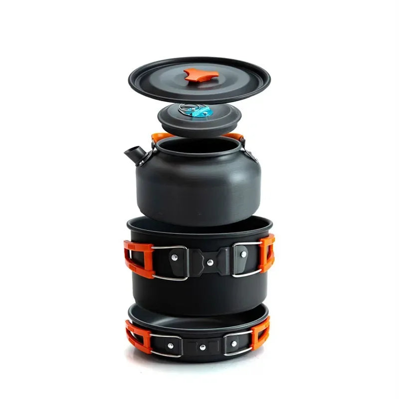 Portable Alloy Cookware Set | Outdoor Cooking Gear