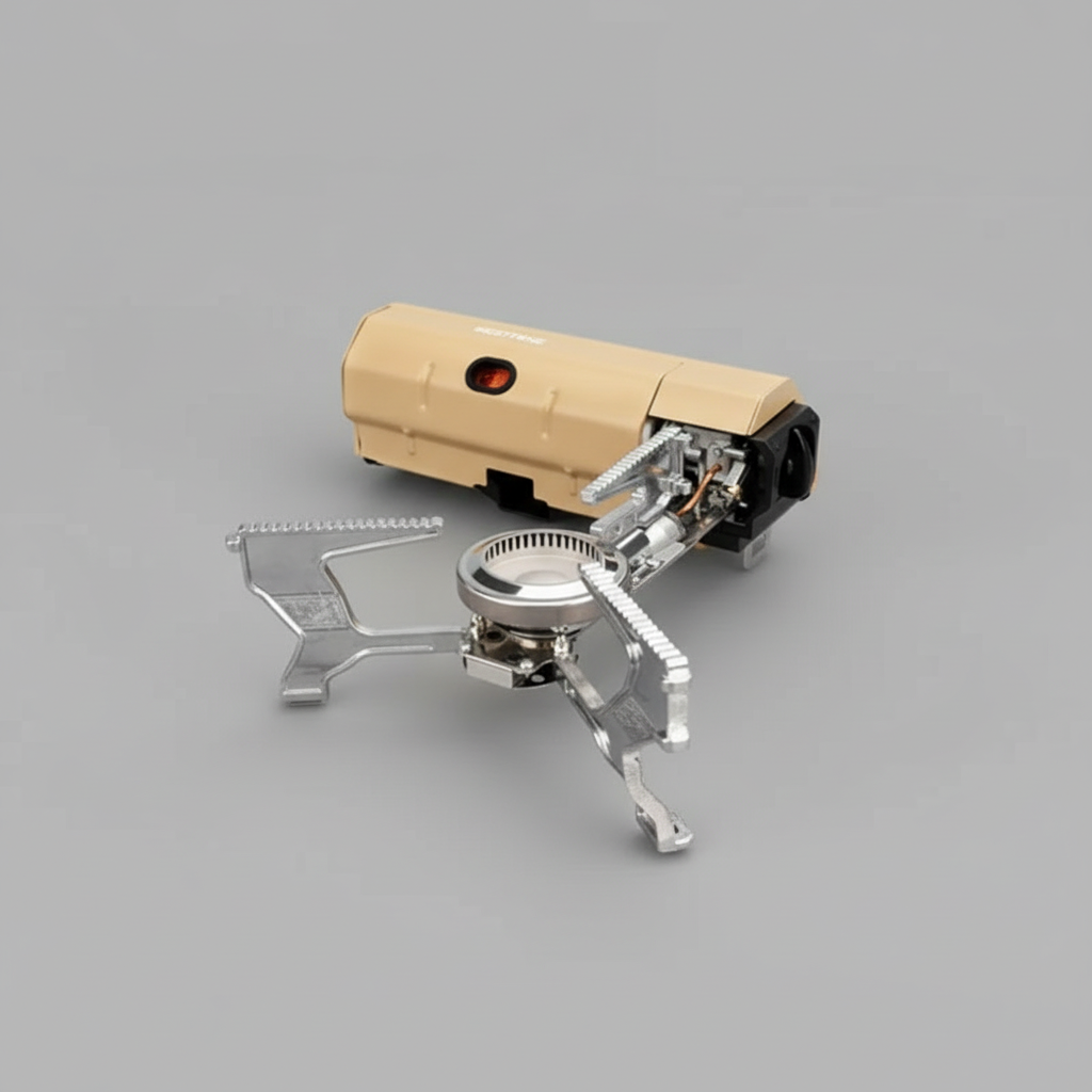 Portable Folding Gas Stove | Outdoor Cooking Grill