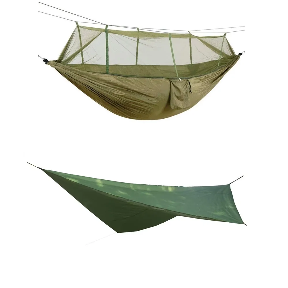 Portable Hammock with Mosquito Net | Camping Gear for Two