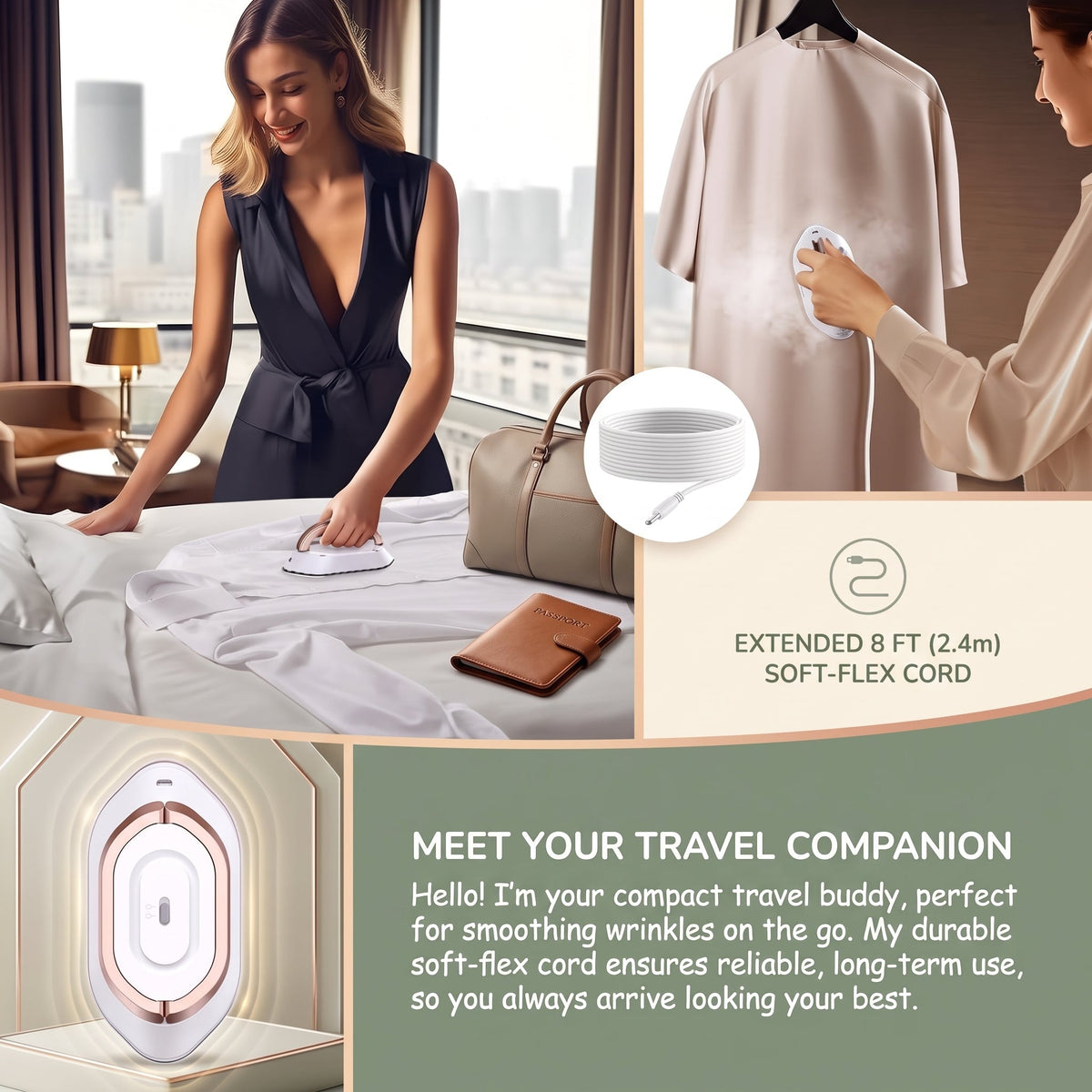 Portable Mini Travel Iron