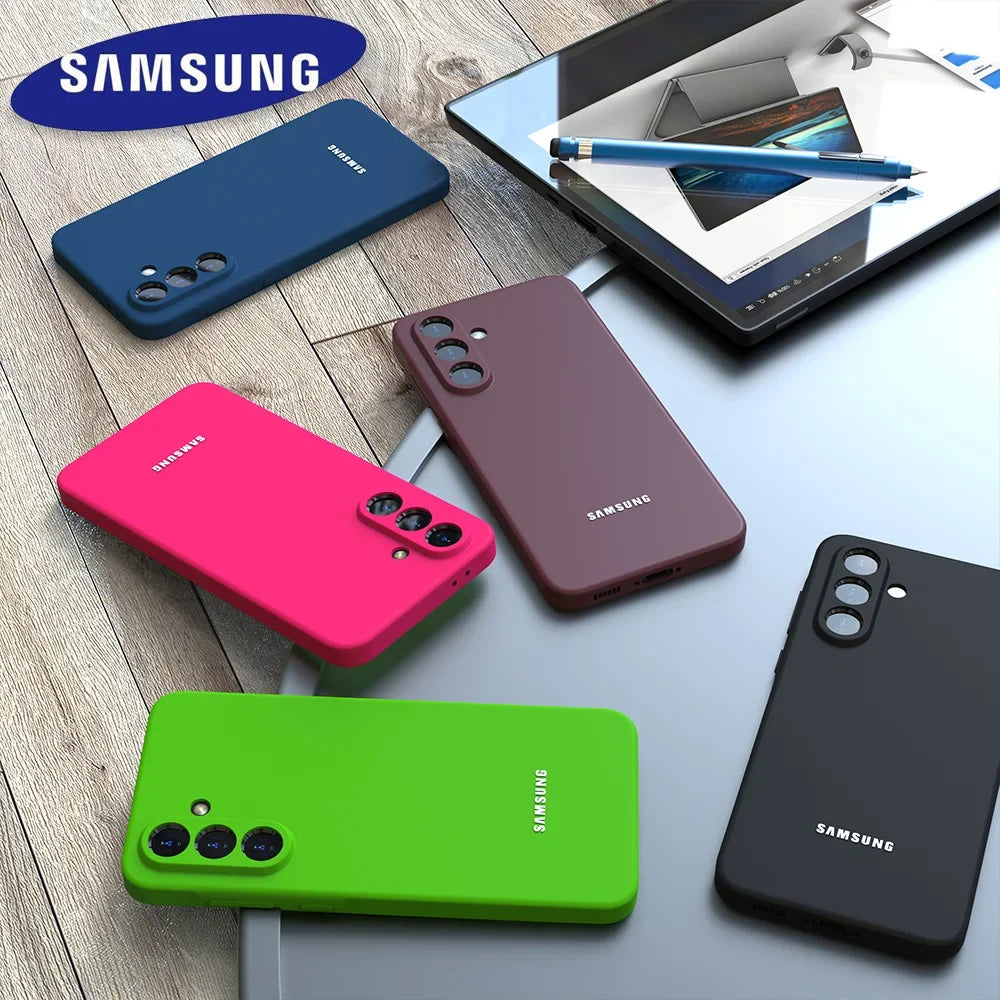 Samsung Galaxy Soft Silicone Case – Slim Shockproof Back Cover