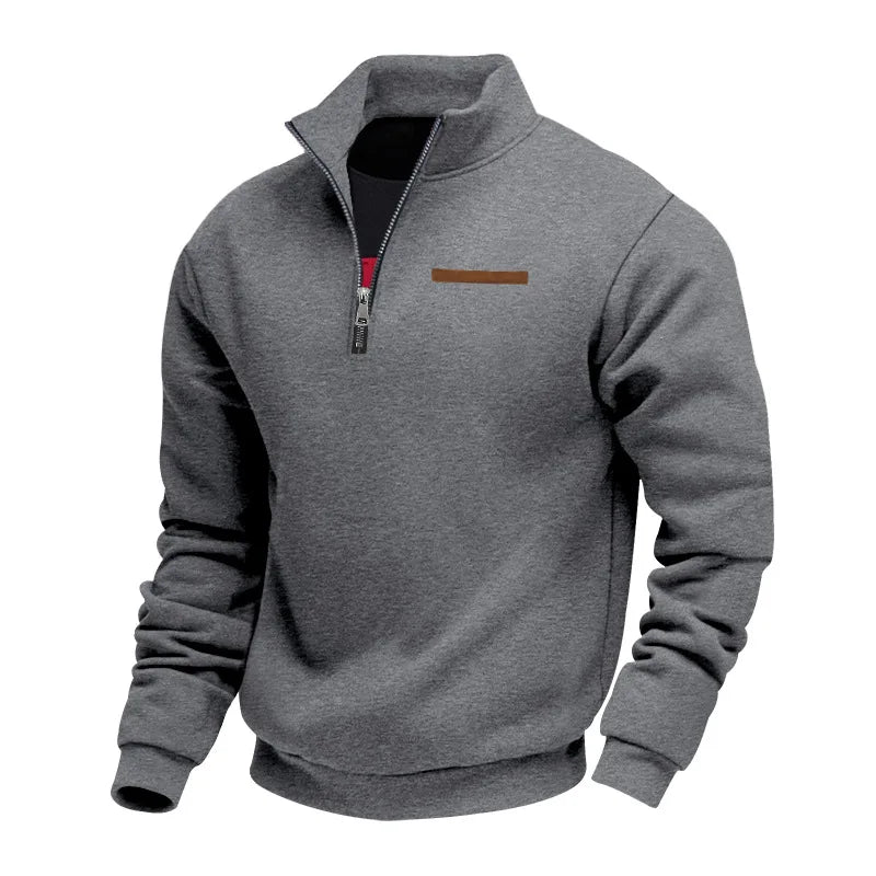 Casual Men's Fleece Sweatshirt