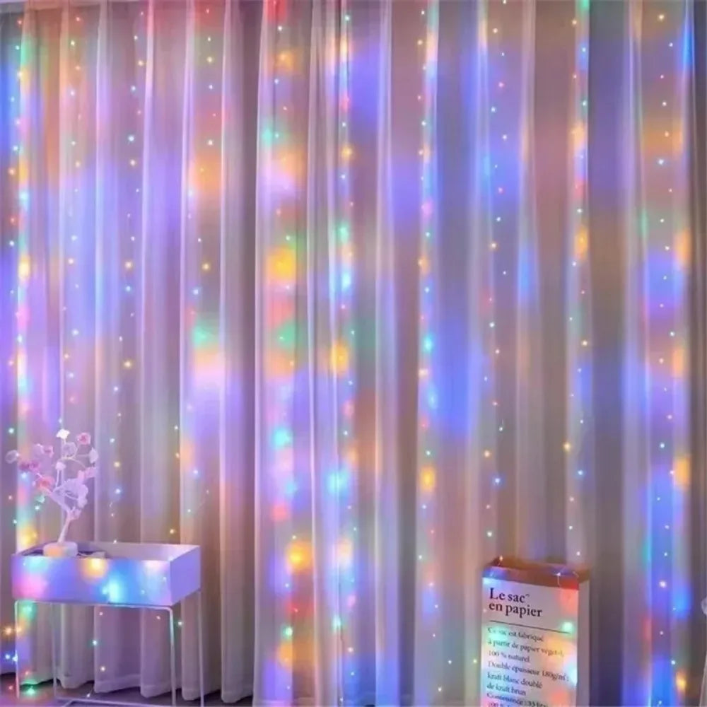 CurtainLights: Easy to Install Cozy LED String Curtain Lights