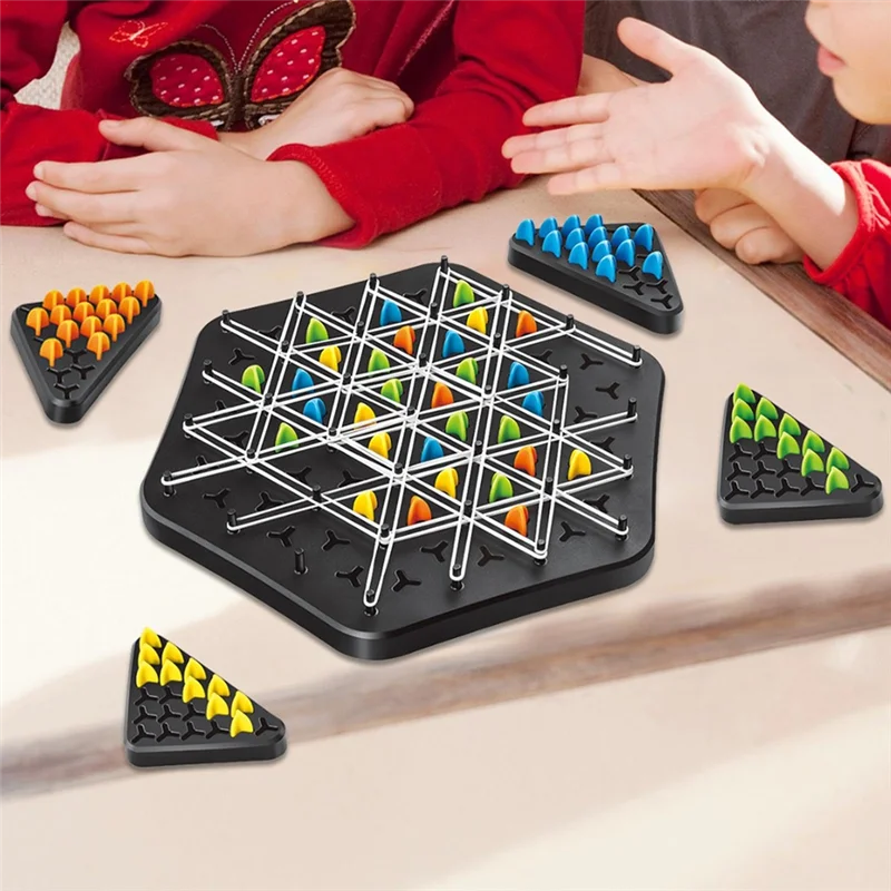 ThinkGame - Triangle Chain Strategy and Duel Logic Thinking Game