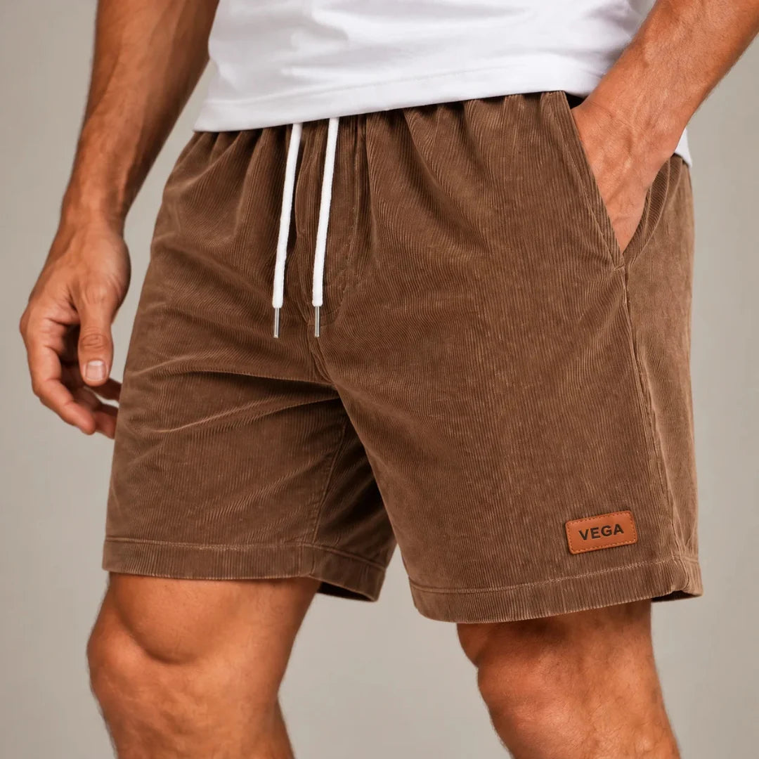 Men's Ribbed Corduroy Bermuda Shorts