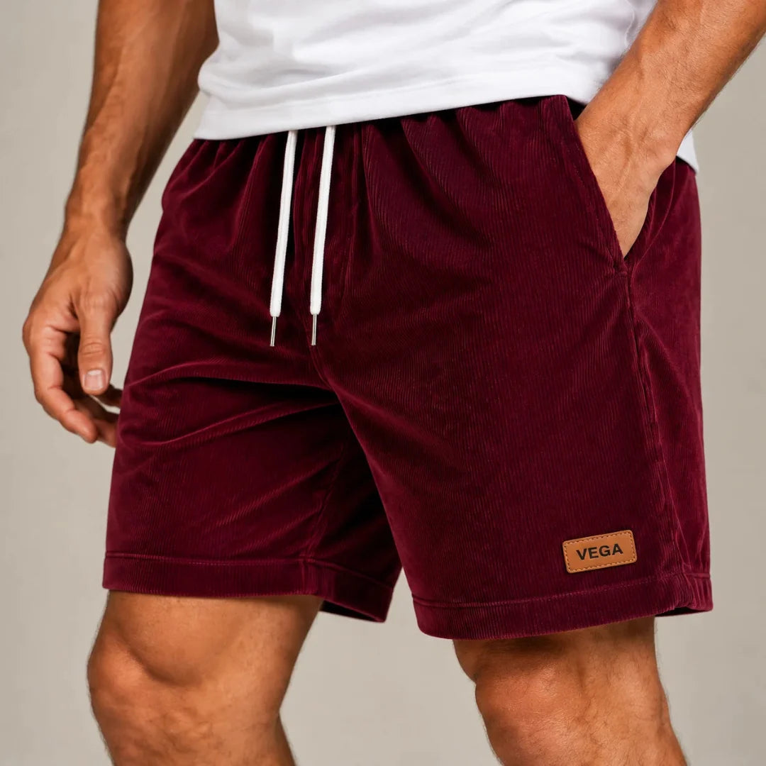Men's Ribbed Corduroy Bermuda Shorts