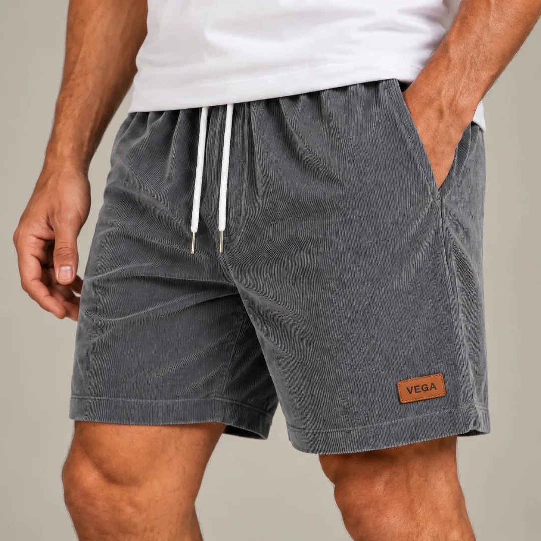 Men's Ribbed Corduroy Bermuda Shorts
