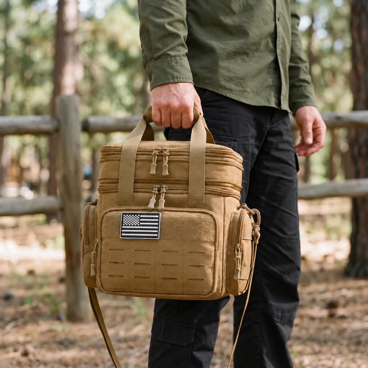 Thrives Outdoor | TactivaCool Tactical Insulated Cooler Bag