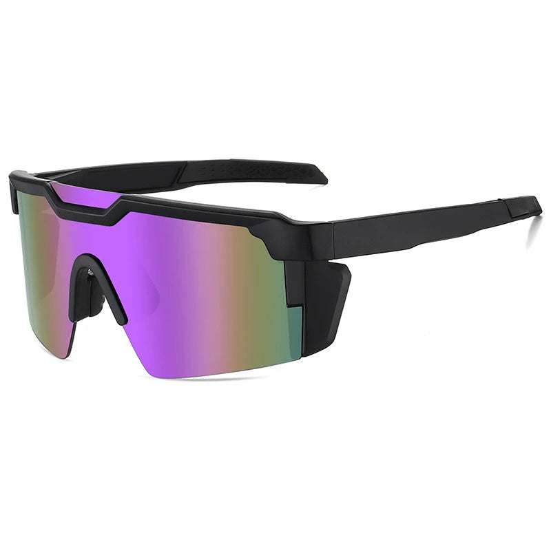 Thrives Outdoor | AeroGaze Wrap-Around Shield Cycling Sunglasses