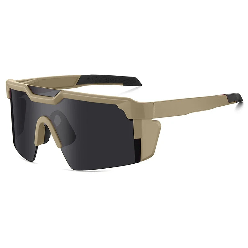 Thrives Outdoor | AeroGaze Wrap-Around Shield Cycling Sunglasses