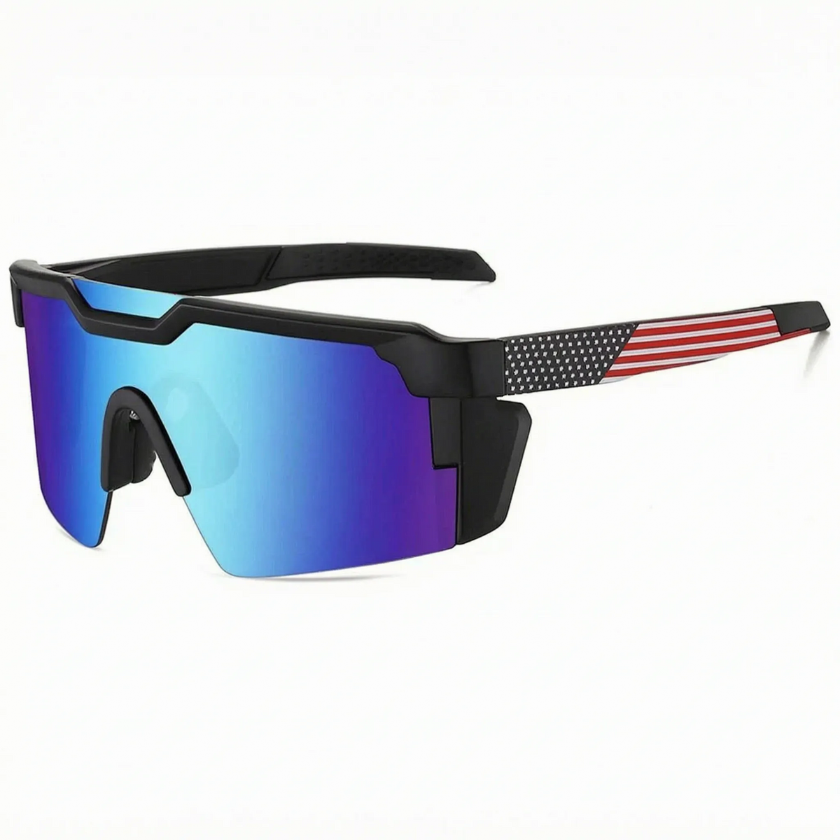 Thrives Outdoor | AeroGaze Wrap-Around Shield Cycling Sunglasses