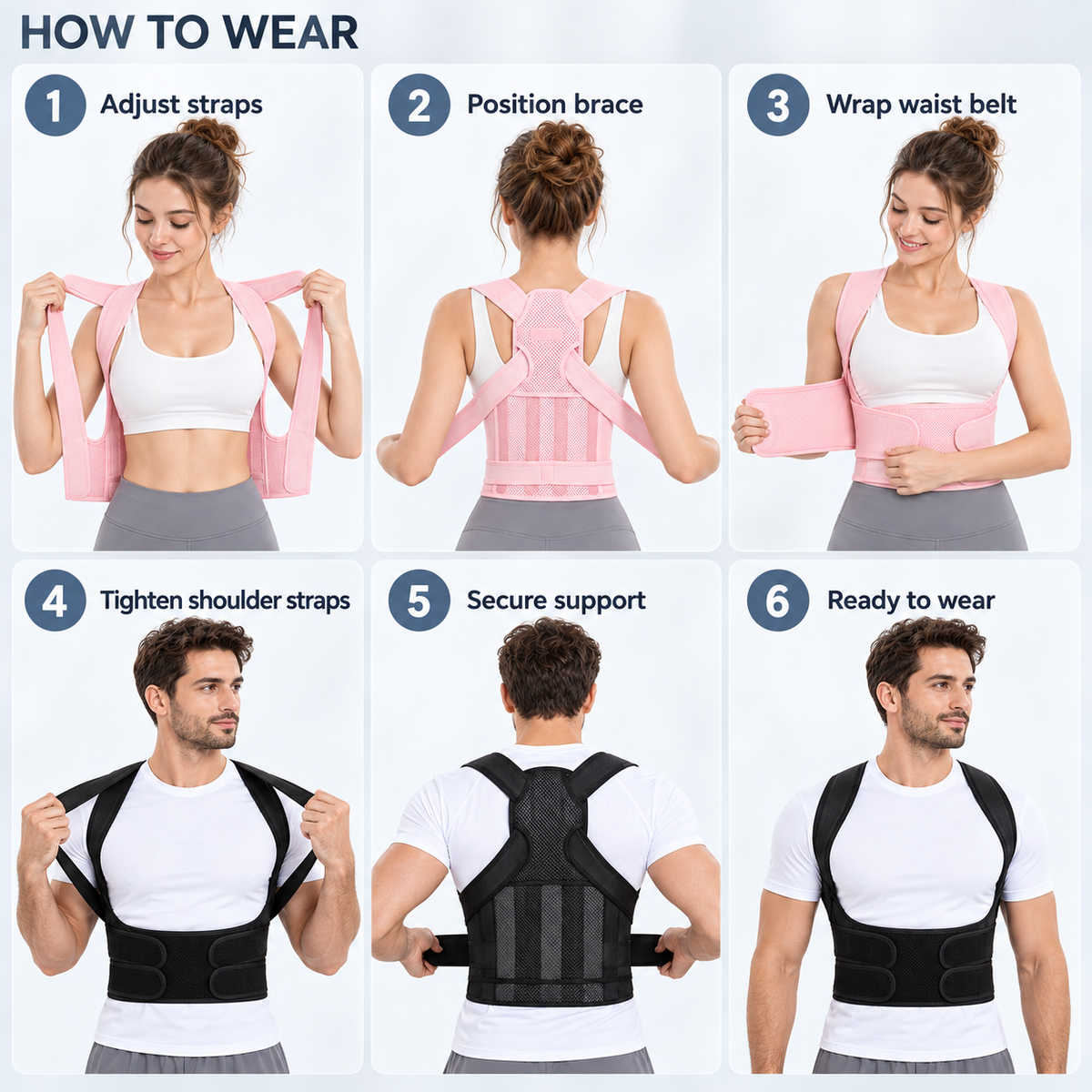 Thrives Outdoor | Alignora Full Back Posture Support