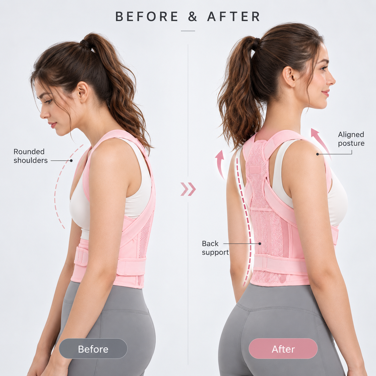 Thrives Outdoor | Alignora Full Back Posture Support