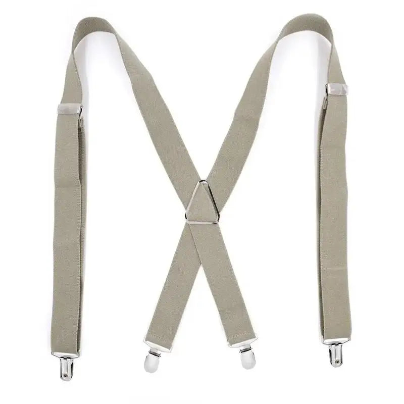 Thrives Outdoor | Bandoro Adjustable X-Back Suspenders For Trousers