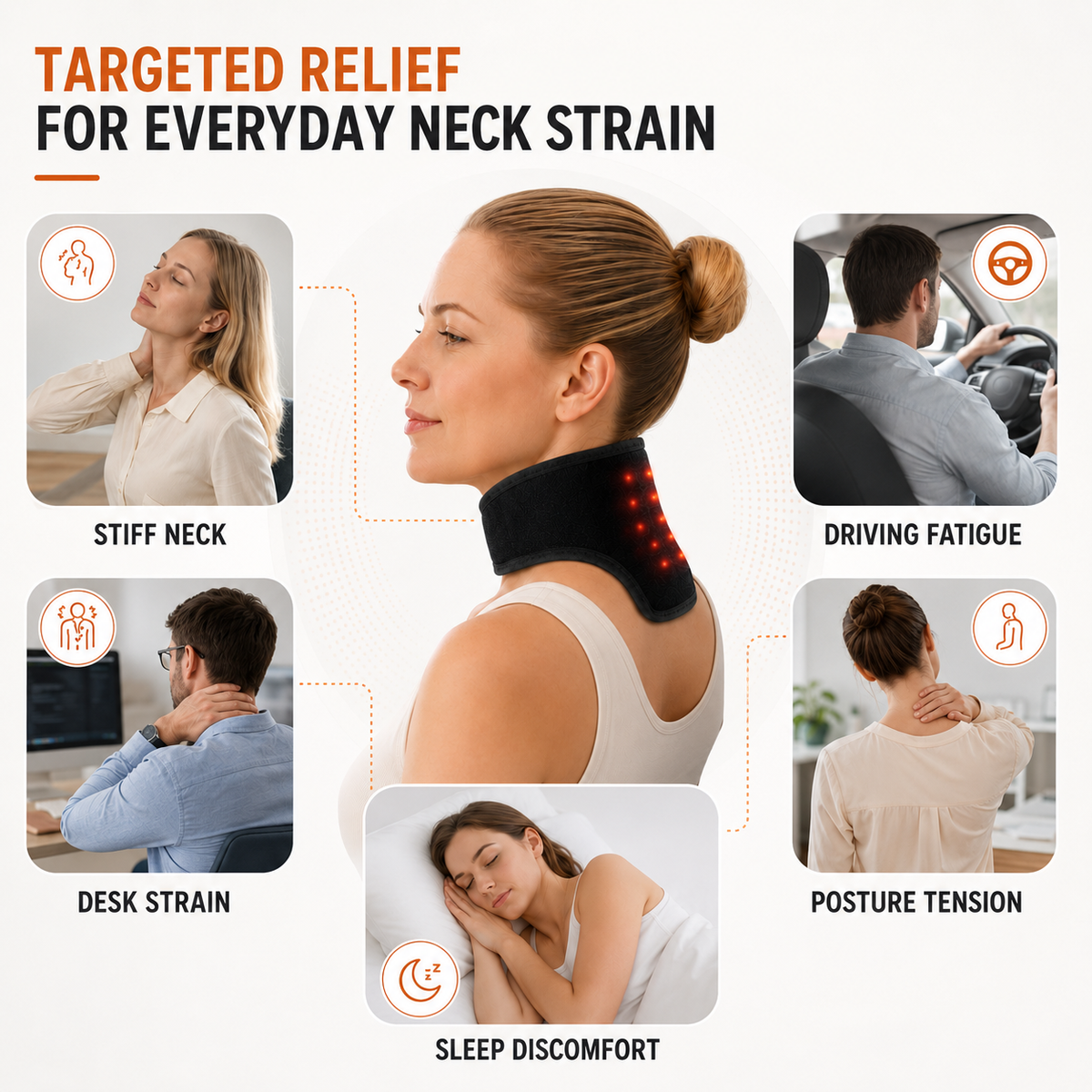 Thrives Outdoor | CerviGlow Self-Heating Neck Support