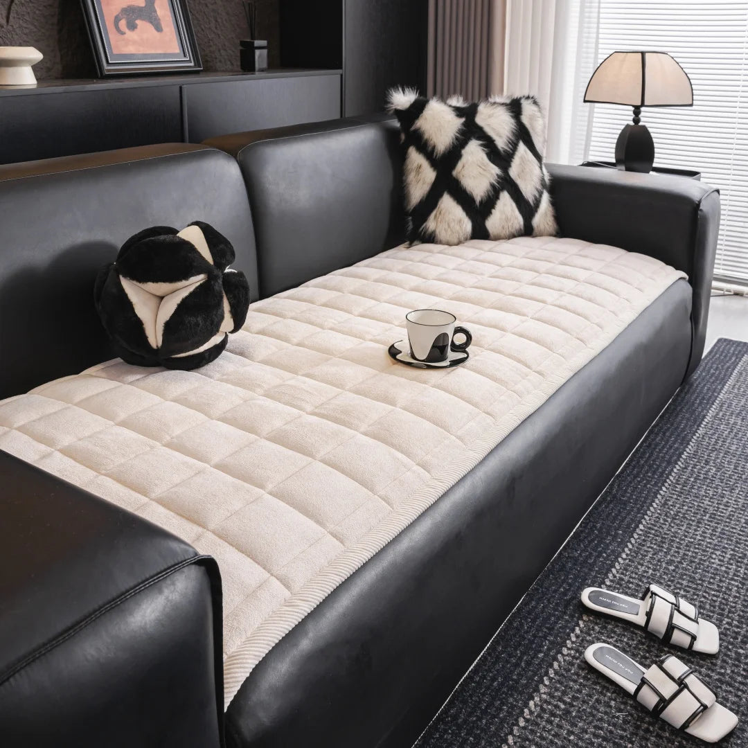 Thrives Outdoor | Cushmera Rectangular Quilted Sofa Cover For Loveseats