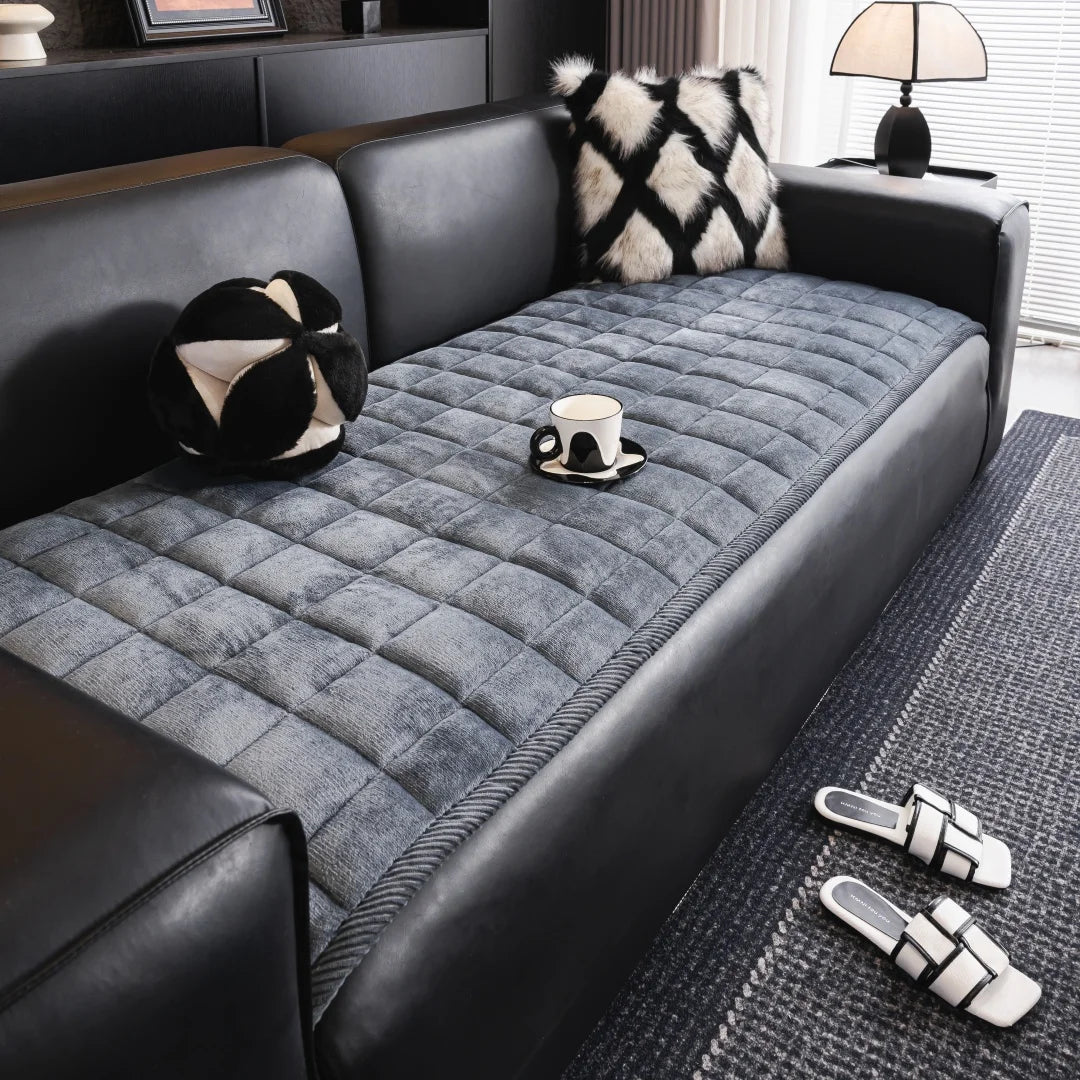 Thrives Outdoor | Cushmera Rectangular Quilted Sofa Cover For Loveseats