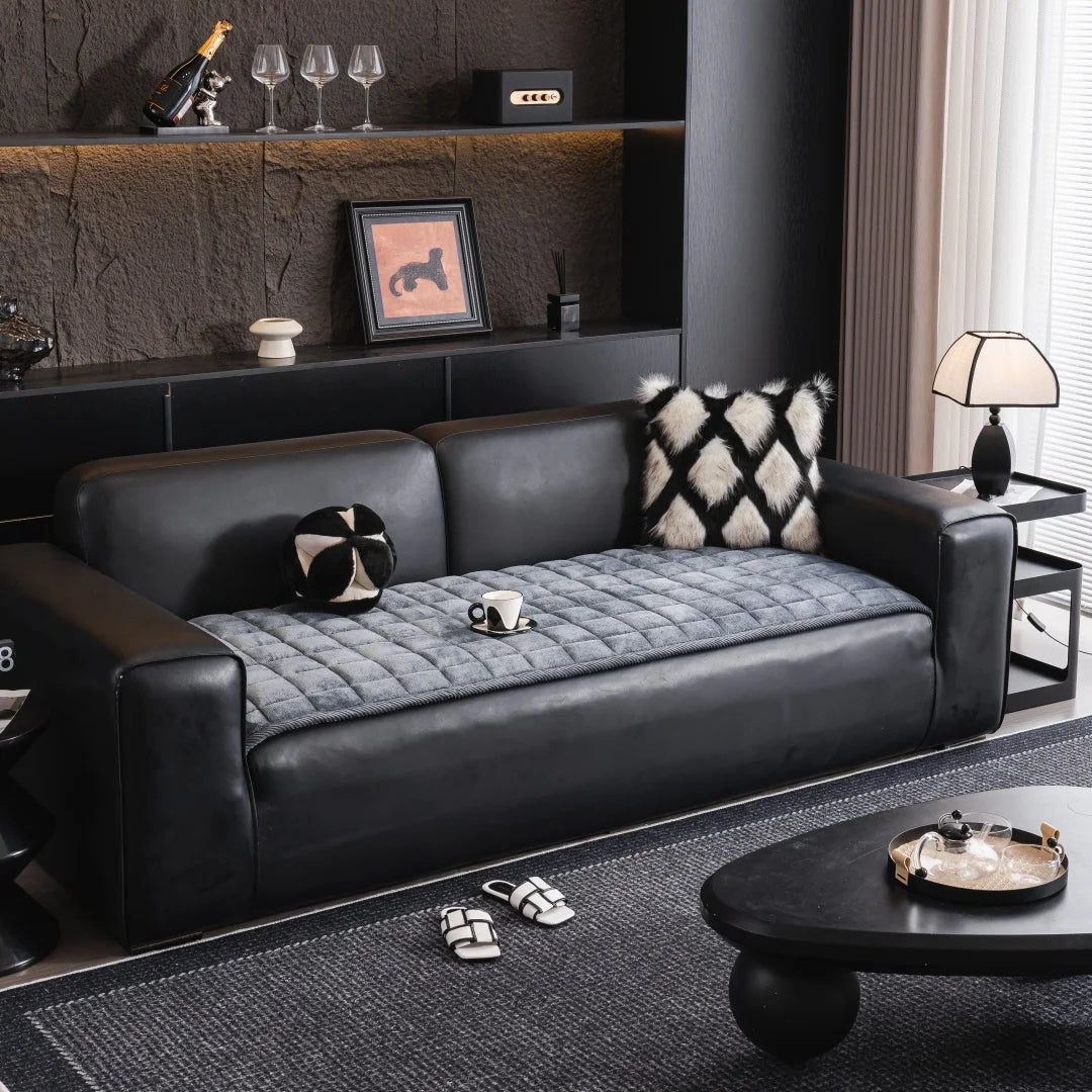 Thrives Outdoor | Cushmera Rectangular Quilted Sofa Cover For Loveseats
