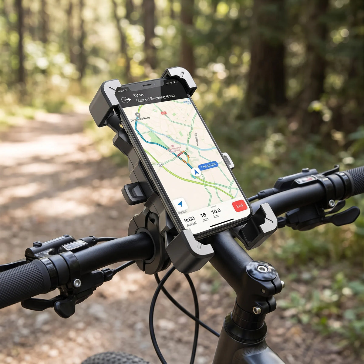 Thrives Outdoor | Cybrix Rotatable Handlebar Mobile Phone Holder