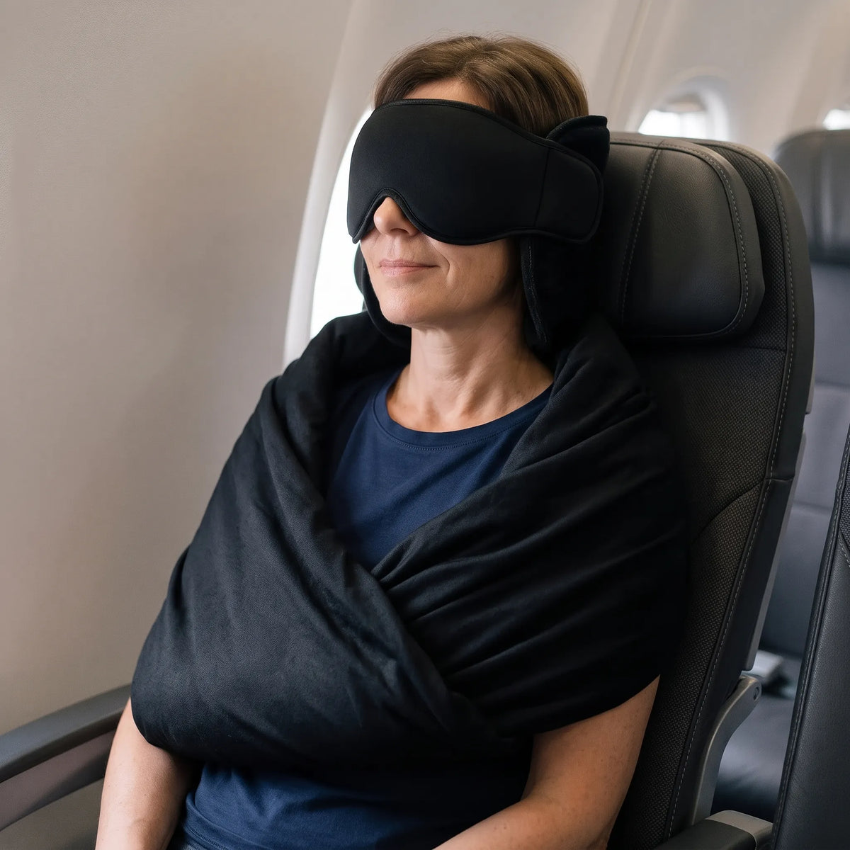 Thrives Outdoor | Dorvia Compact Travel Pillow For Plane Seats