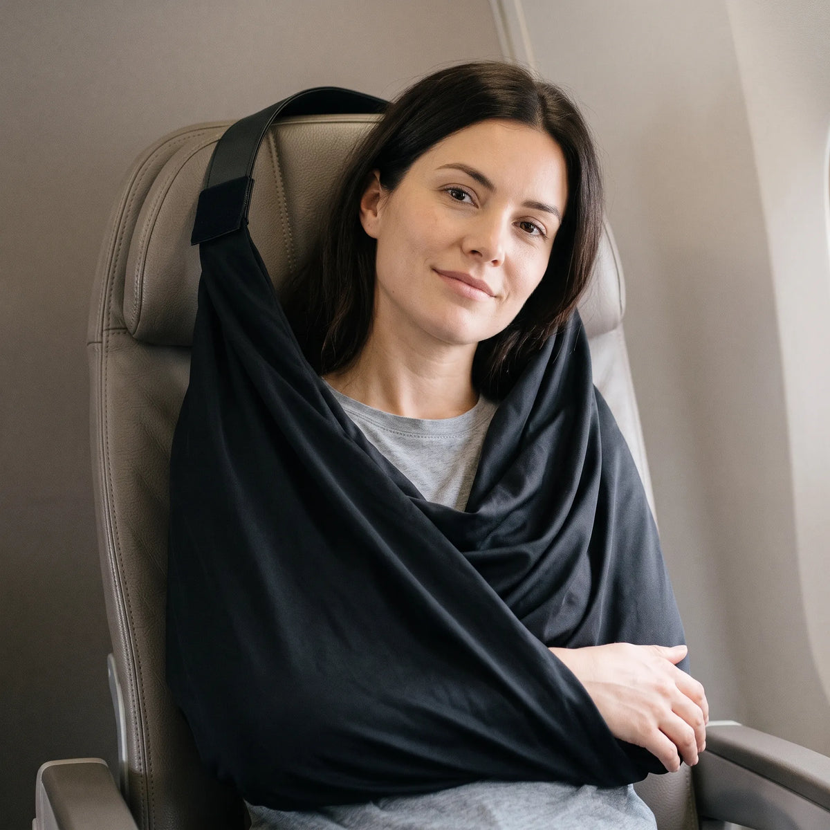 Thrives Outdoor | Dorvia Compact Travel Pillow For Plane Seats
