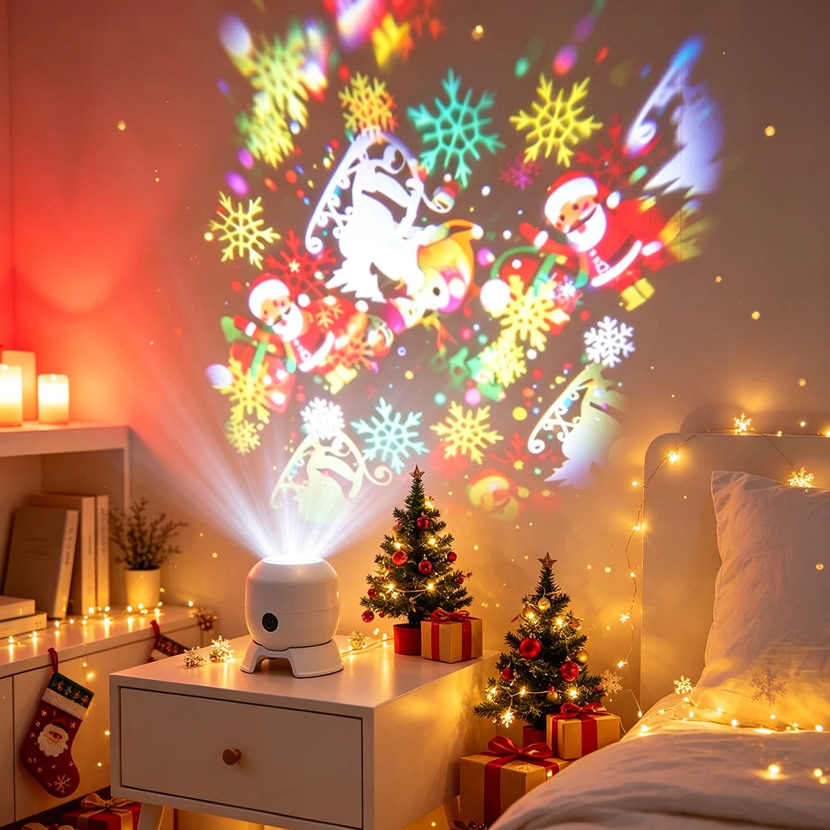 Thrives Outdoor | Festaro Rotating Christmas Projector Light
