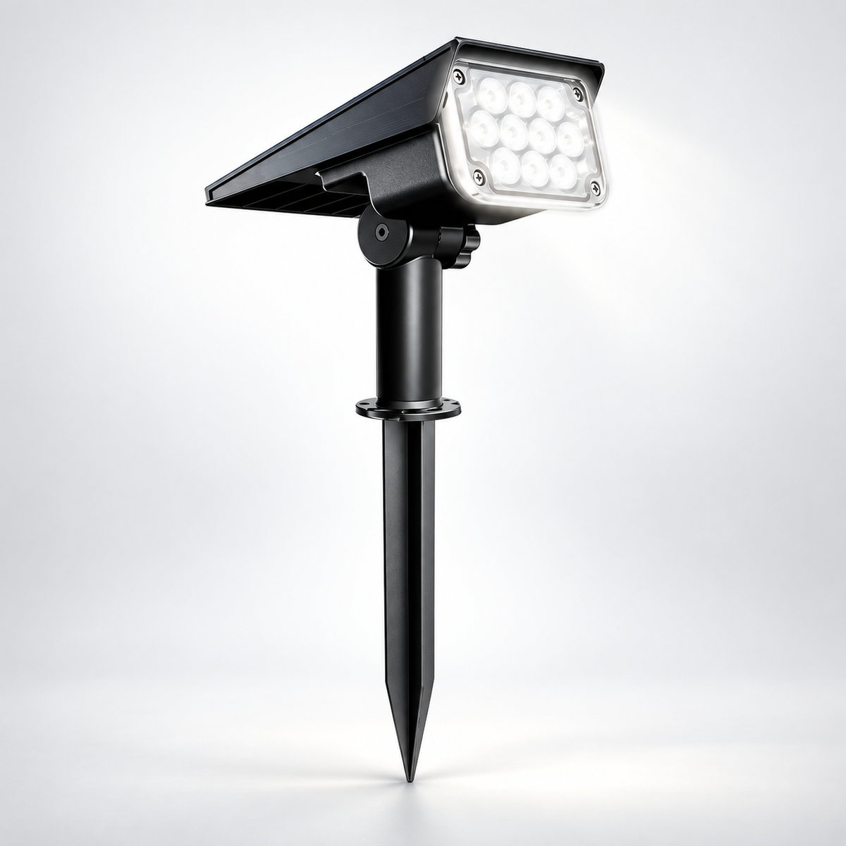Thrives Outdoor | GlowSpike Adjustable Solar Garden Spotlight
