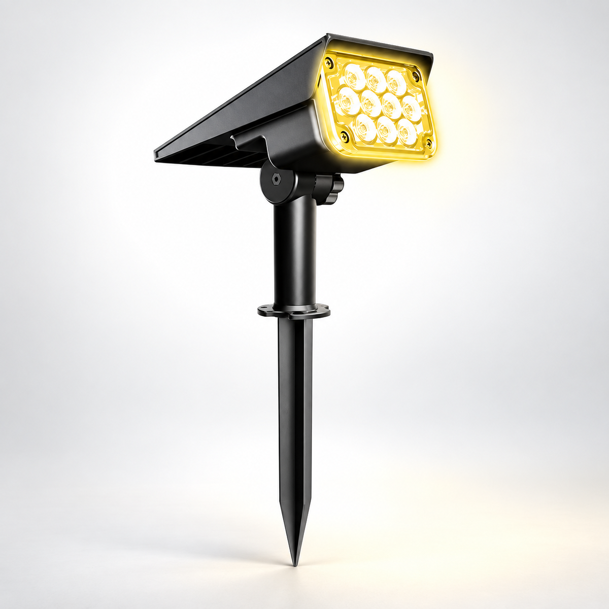 Thrives Outdoor | GlowSpike Adjustable Solar Garden Spotlight